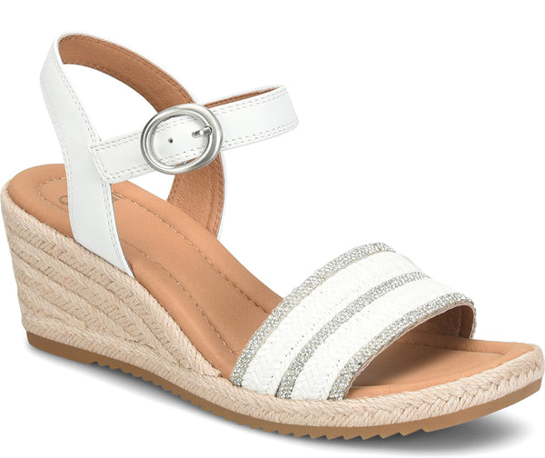 Sofft Women's Inez II Slip-Resistant Espadrille Wedge Sandal
