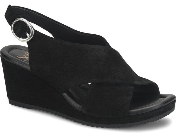 Sofft Women's Isabeth Slip-Resistant Slingback Wedge Sandal