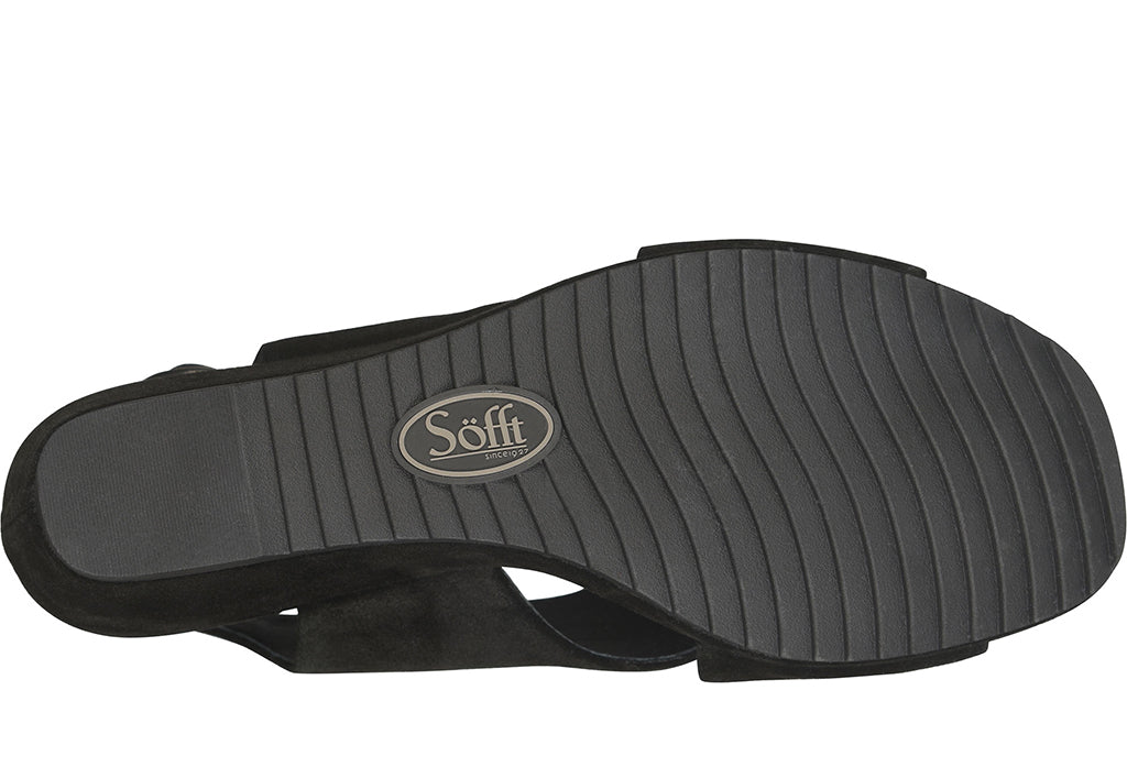 Sofft Women's Isabeth Slip-Resistant Slingback Wedge Sandal