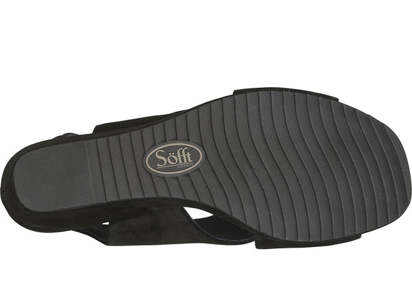 Sofft Women's Isabeth Slip-Resistant Slingback Wedge Sandal