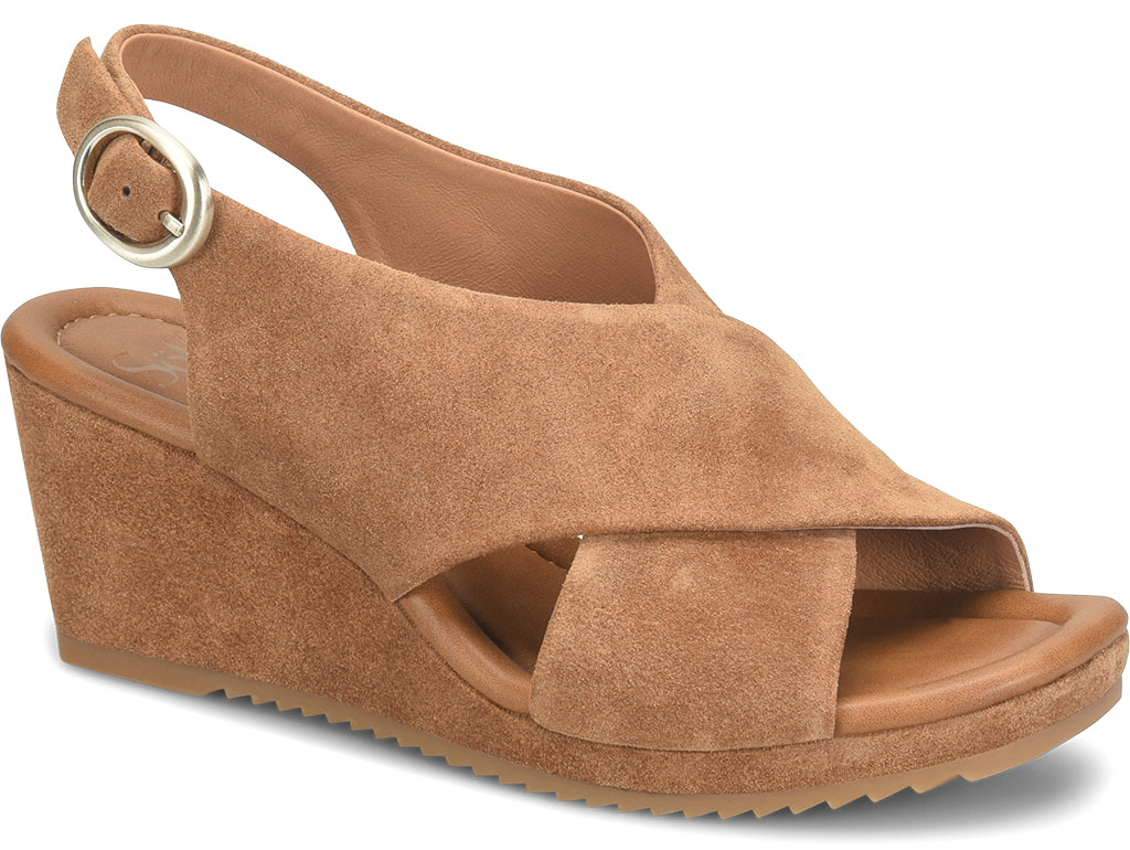 Sofft Women's Isabeth Slip-Resistant Slingback Wedge Sandal