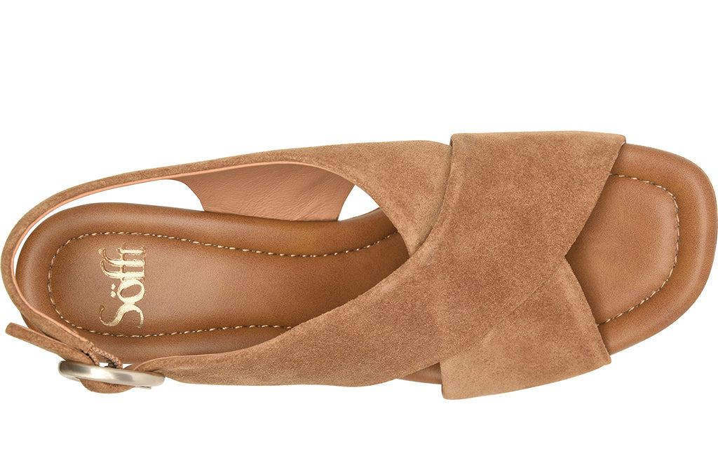Sofft Women's Isabeth Slip-Resistant Slingback Wedge Sandal