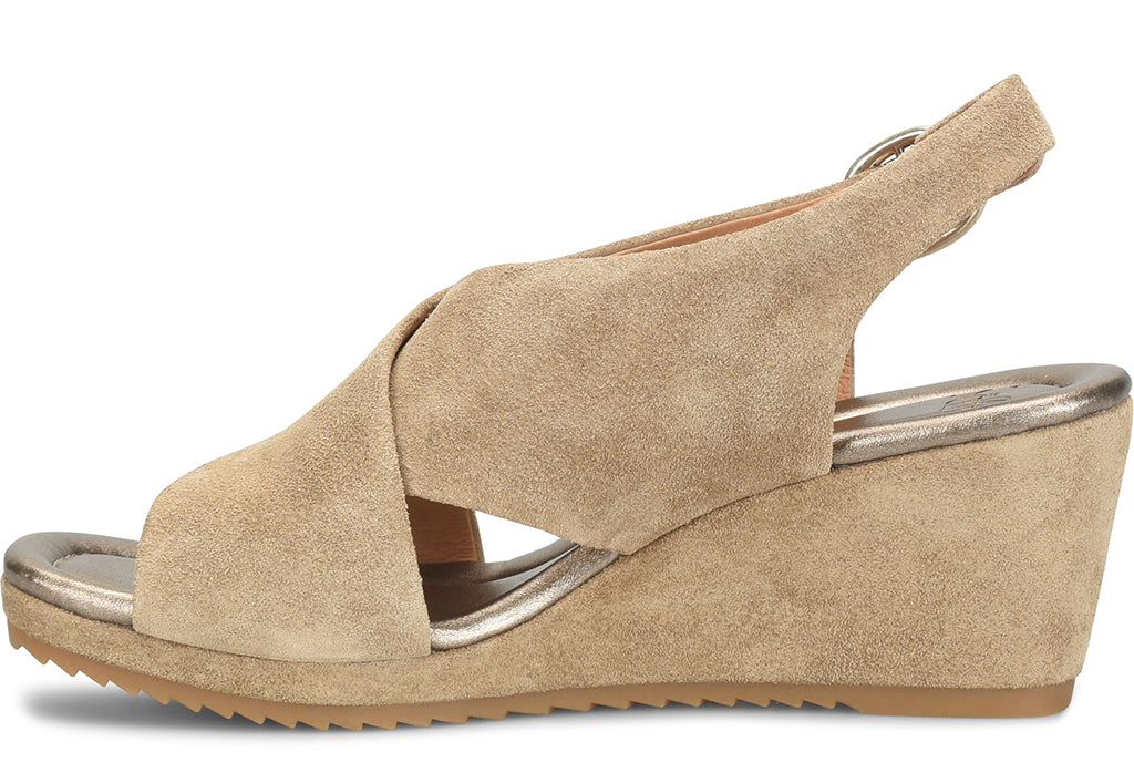 Sofft Women's Isabeth Slip-Resistant Slingback Wedge Sandal