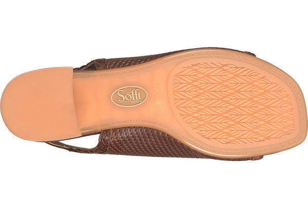 Sofft Women's Lois Slingback Embossed Sandals