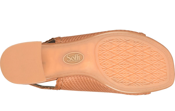 Sofft Women's Lois Slingback Embossed Sandals