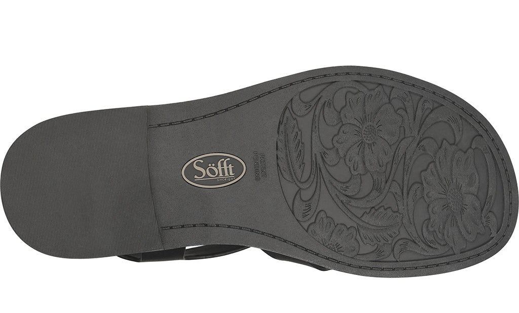 Sofft Women's Nancy Slip-Resistant Criss-crossing Flat Sandals