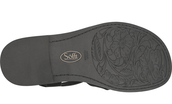 Sofft Women's Nancy Slip-Resistant Criss-crossing Flat Sandals