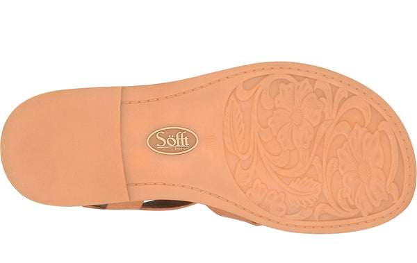 Sofft Women's Nancy Slip-Resistant Criss-crossing Flat Sandals