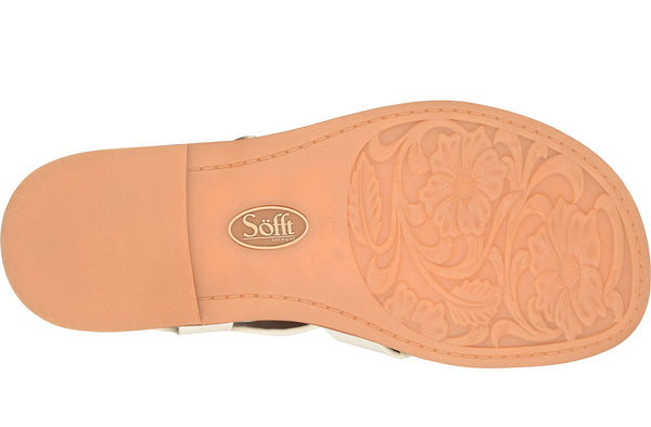 Sofft Women's Nancy Slip-Resistant Criss-crossing Flat Sandals