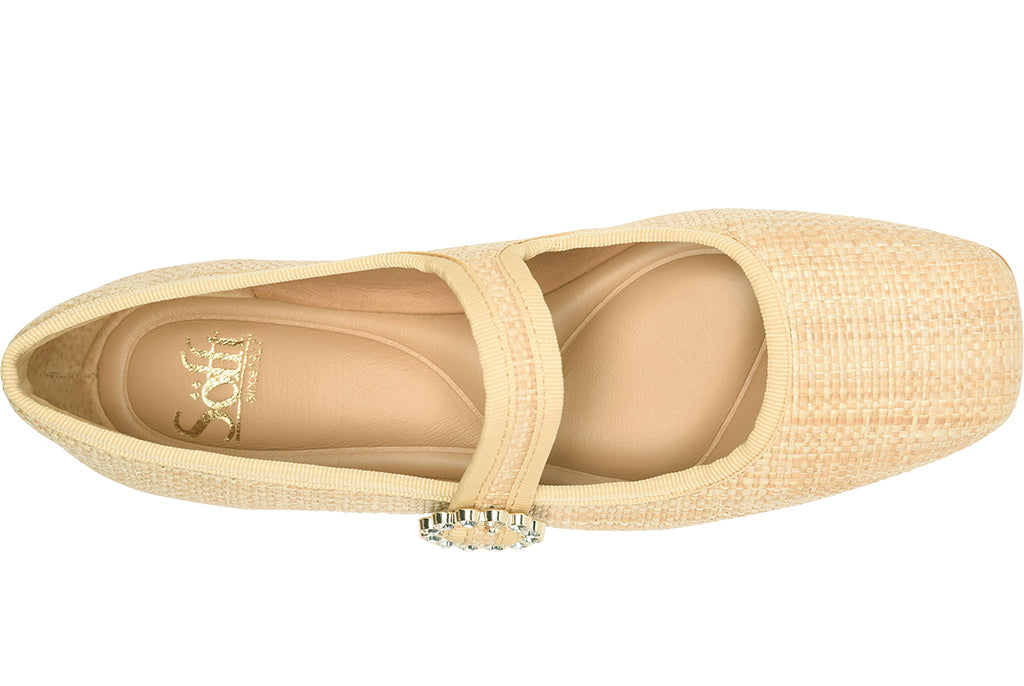 Sofft Women's Peyton Embellished Mary Jane Flat