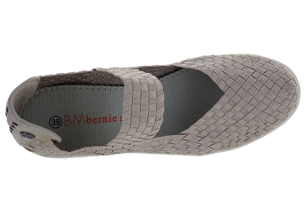 Bernie Mev Women's Cuddly Mary Jane Woven Flat