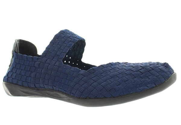 Bernie Mev Women's Cuddly Mary Jane Woven Flat