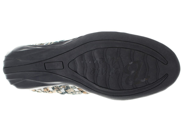 Bernie Mev Women's Cuddly Mary Jane Woven Flat