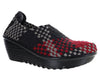 Bernie Mev Women's Gem Woven Mary Jane Wedge