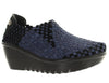 Bernie Mev Women's Gem Woven Mary Jane Wedge