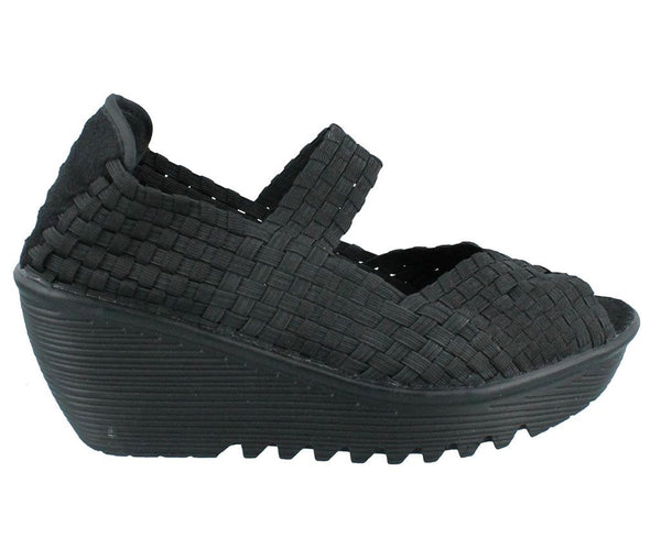 Bernie Mev Women's Halle Open Toe Mary Jane Wedge