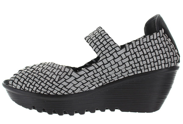Bernie Mev Women's Halle Open Toe Mary Jane Wedge