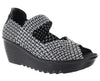 Bernie Mev Women's Halle Open Toe Mary Jane Wedge