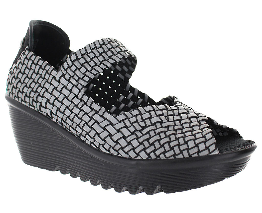 Bernie Mev Women's Halle Open Toe Mary Jane Wedge