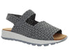 Bernie Mev Women's Tara Bay Woven Peep Toe Sandal
