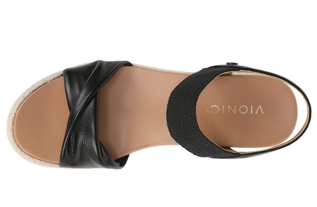 Vionic Women's Darla Espadrille Wedge Sandal