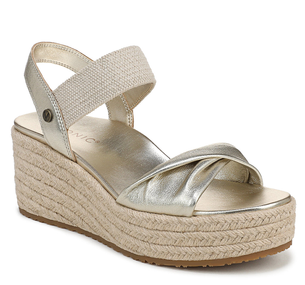 Vionic Women's Darla Espadrille Wedge Sandal