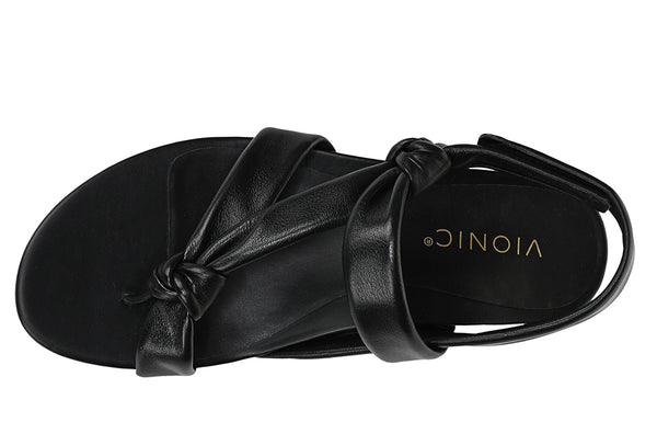 Vionic Women's Geneva Strappy Toe Post Sandal