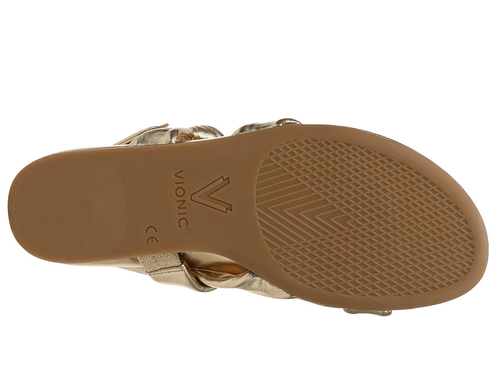 Vionic Women's Geneva Strappy Toe Post Sandal