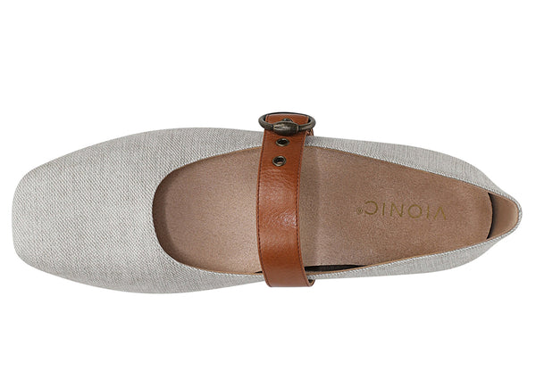 Vionic Women's Hattie Mary Jane Ballet Flat
