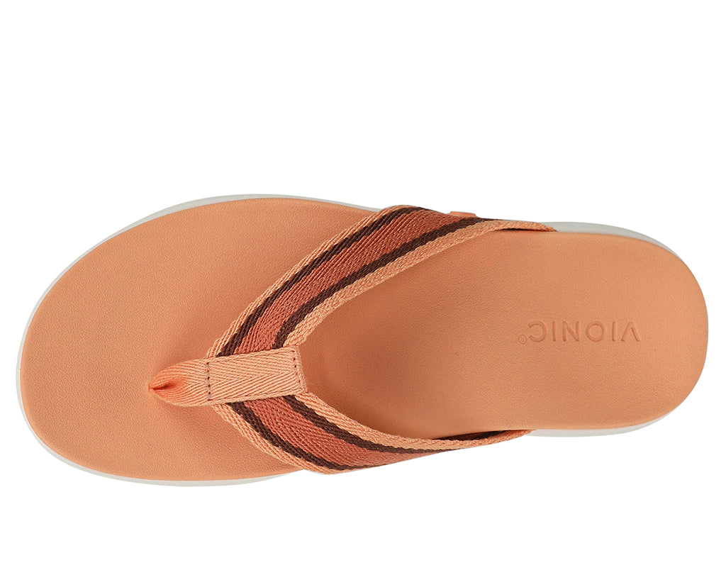 Vionic Women's Beach Indigo Toe Post Sandal