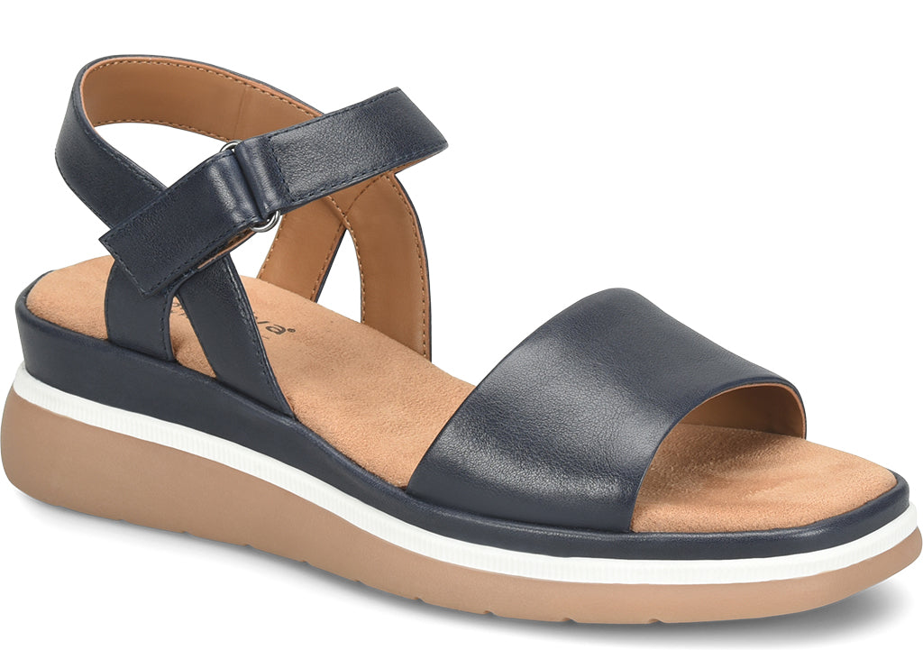 Comfortiva Women's Ash Sporty Slingback Wedge Sandal