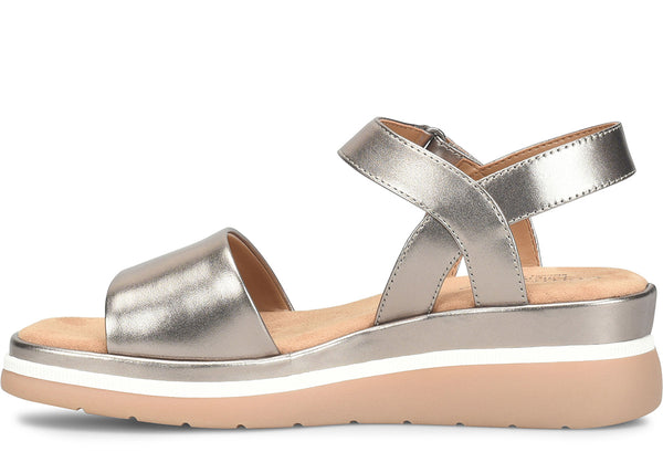 Comfortiva Women's Ash Sporty Slingback Wedge Sandal