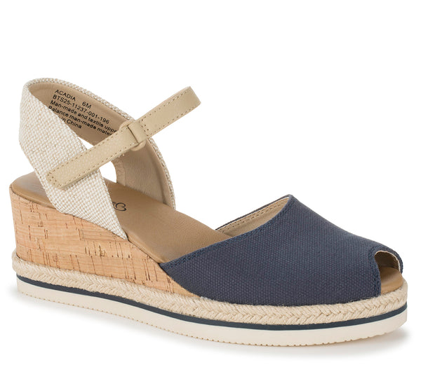 Baretraps Women's Acadia Peep Toe Wedge Sandal