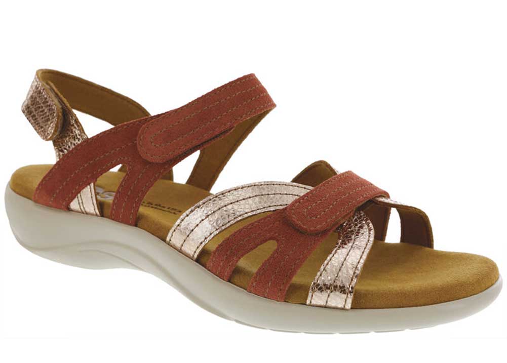 SAS Women's Pier Heel Strap Sandal