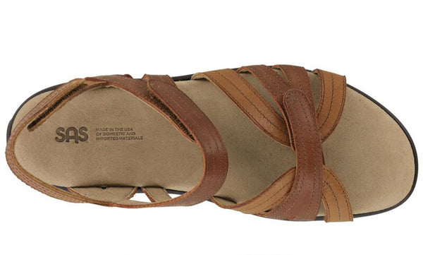 SAS Women's Pier Heel Strap Sandal