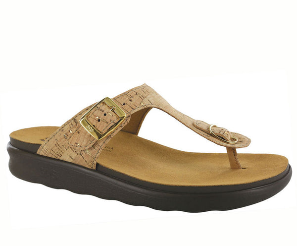 SAS Women's Sanibel T-Strap Flip-Flop Sandal