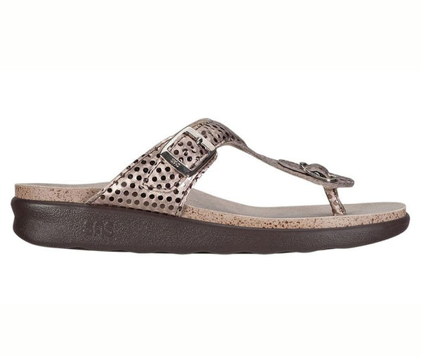 SAS Women's Sanibel T-Strap Flip-Flop Sandal