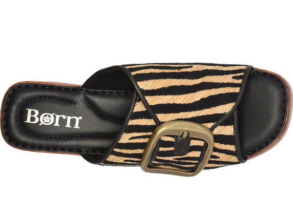 Born Women's Bangle Slide Heeled Sandals