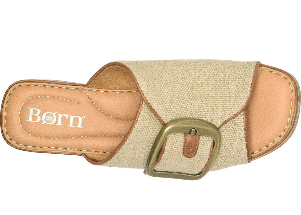 Born Women's Bangle Slide Heeled Sandals