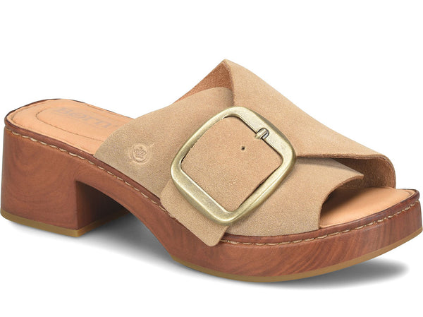 Born Women's Bangle Slide Heeled Sandals