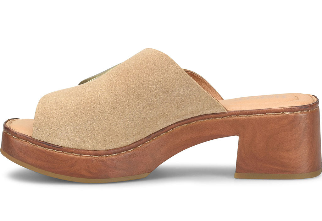 Born Women's Bangle Slide Heeled Sandals