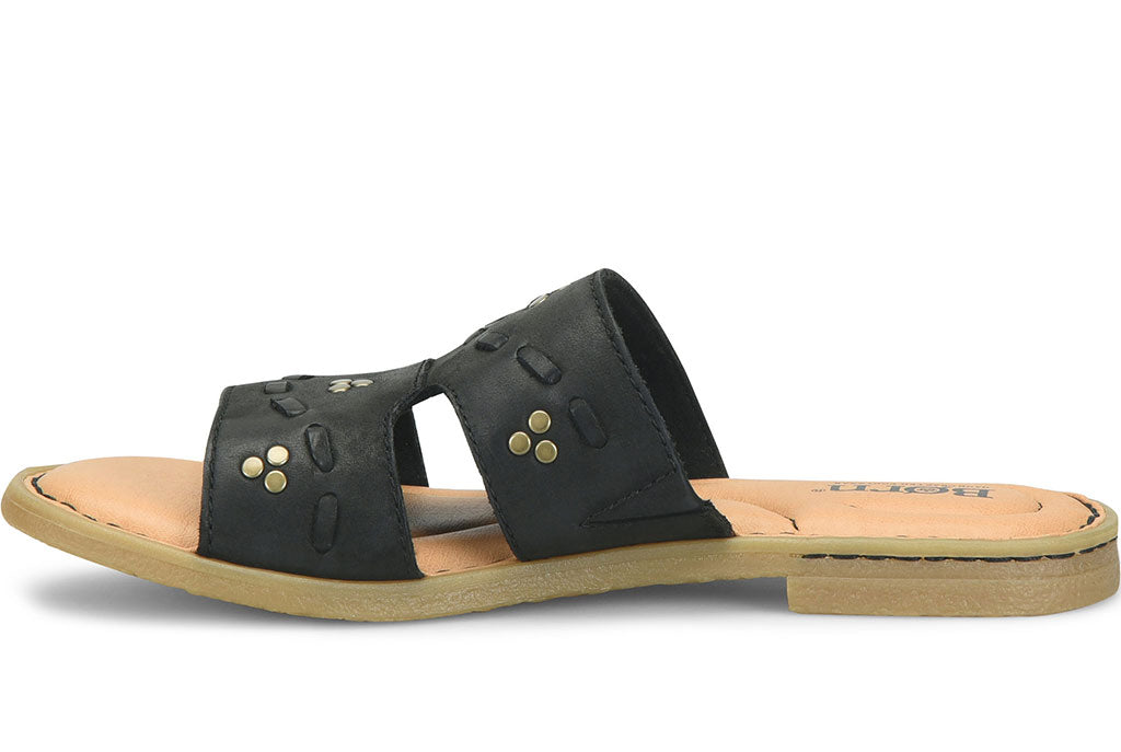Born Women's Benita Embellished Flat Slide Sandal