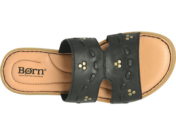 Born Women's Benita Embellished Flat Slide Sandal