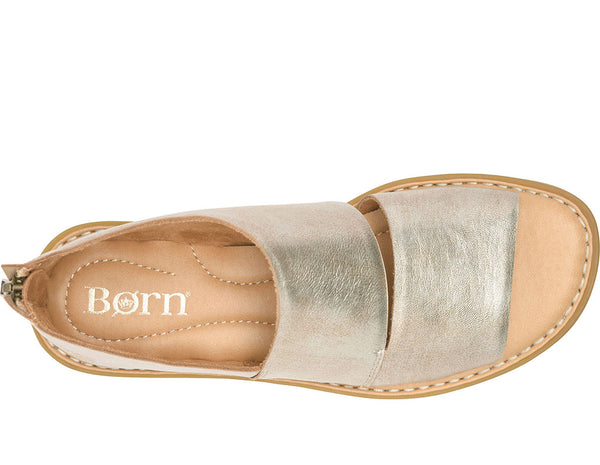 Born Women's Mila Open Toe Flat Wrap Sandal