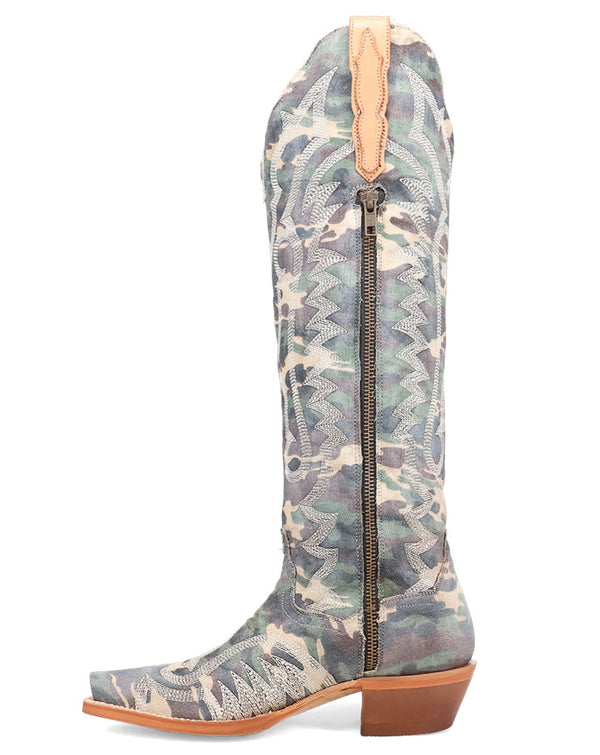 Dan Post Women's Camo Darlin' Tall Western Boot