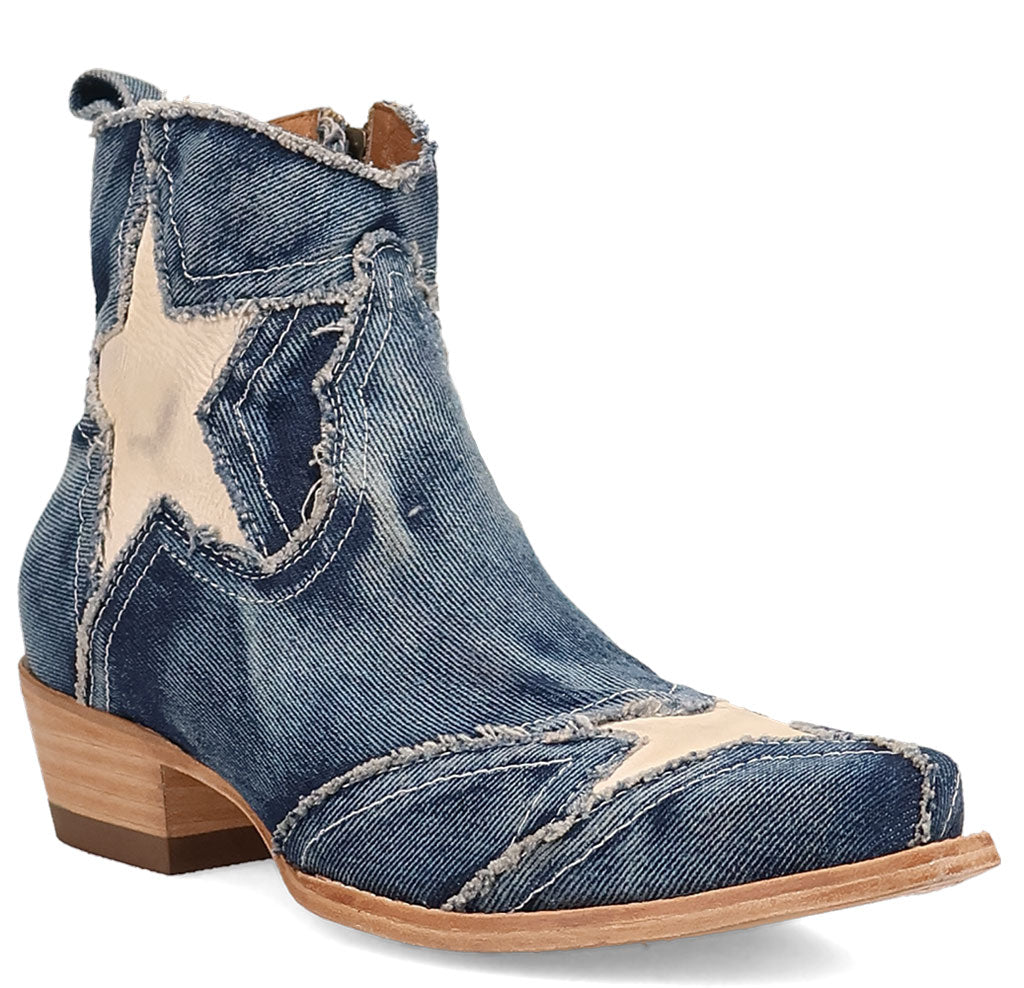 Dan Post Women's Stardust Western Denim Bootie