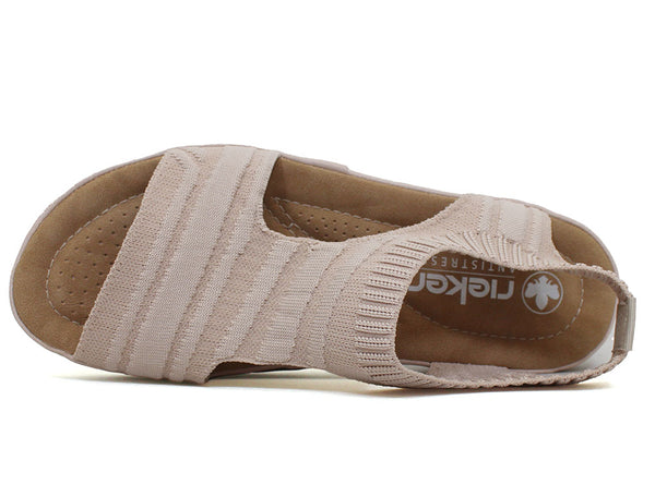 Rieker Women's 64850 Stretch Knit Sandals