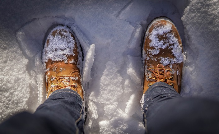 timbs in the snow