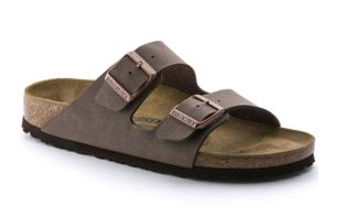 dark tan Birkenstock sandals