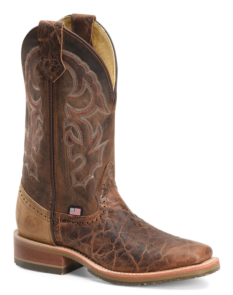 Pre-owned Double-h Boots Double H Men's Harshaw Light Brown